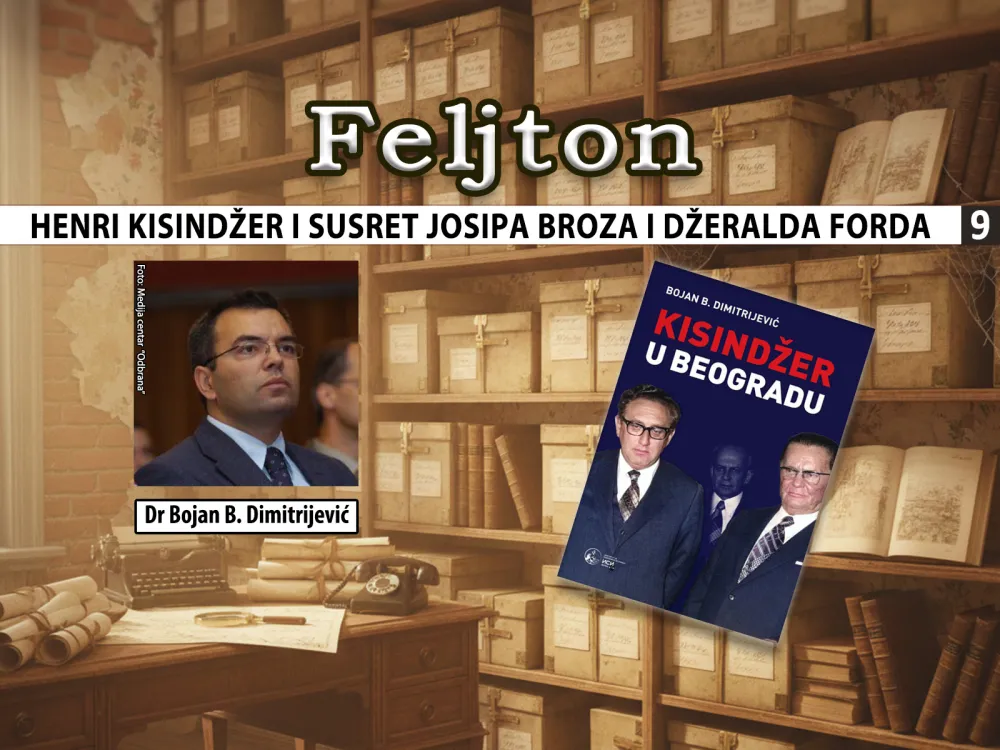 Henri Kisindžer i susret Josipa Broza i Džeralda Forda