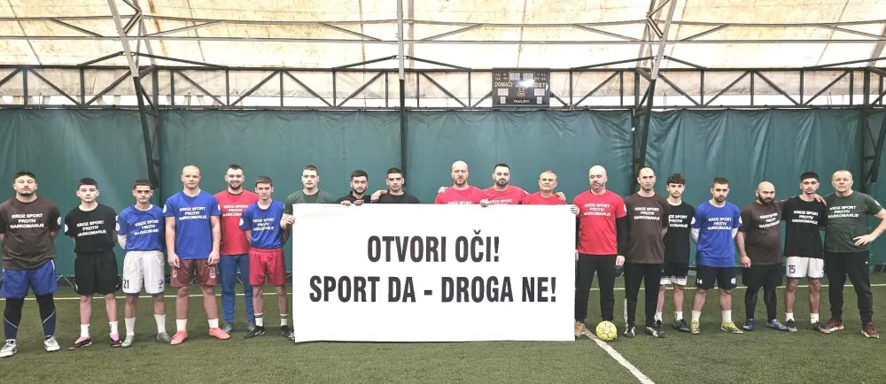 Kroz druženje i sport protiv zloupotrebe droga kod mladih