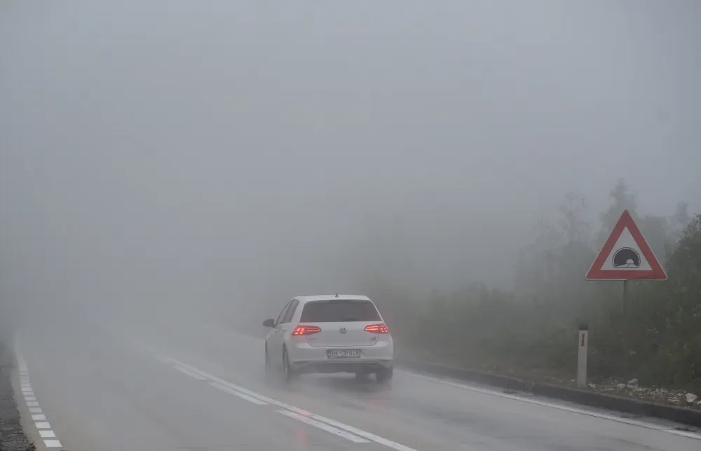 Iz AMSCG savjetuju opreznu vožnju prilagođenu nestabilnim vremenskim prilikama