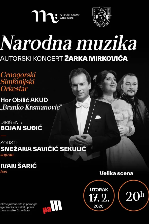 Plakat za koncert