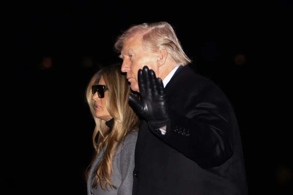 Malanija i DOnald Tramp