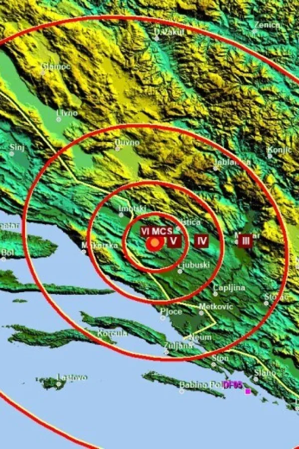 Zemljotres od 3,9 stepeni po Rihteru zatresao BiH