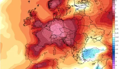 "Toplotna kupola" nad Evropom: Narednih dana natprosječno toplo vrijeme