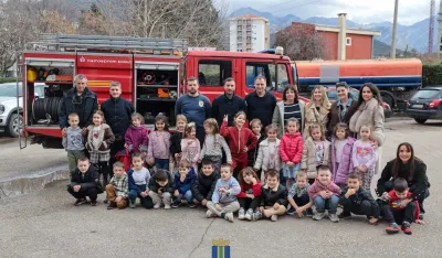 Barska Služba za&scaron;tite i spasavanja otvorila vrata Vatrogasne stanice za pred&scaron;kolce