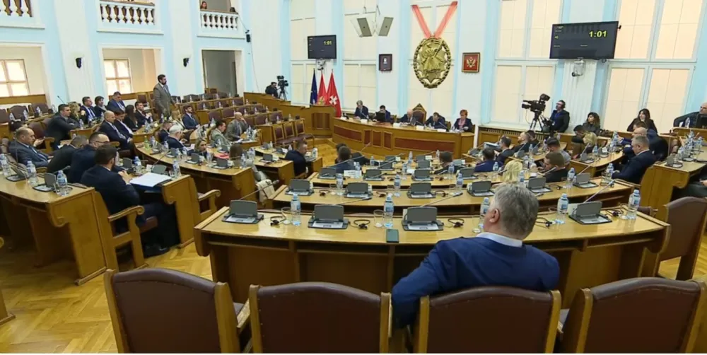 Sjednica Skup&scaron;tine na Cetinju