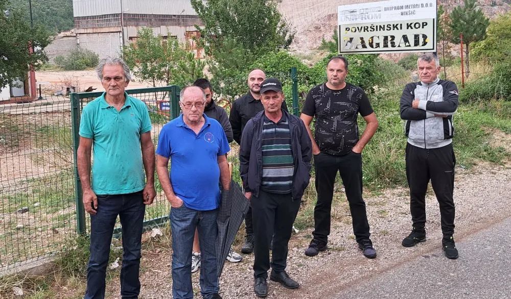 Протест упозорења дијела мјештана села Заград
