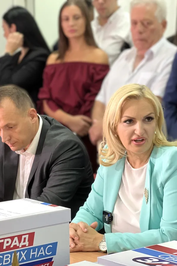 "Za budućnost Podgorice" Jelena Borovinić Bojović