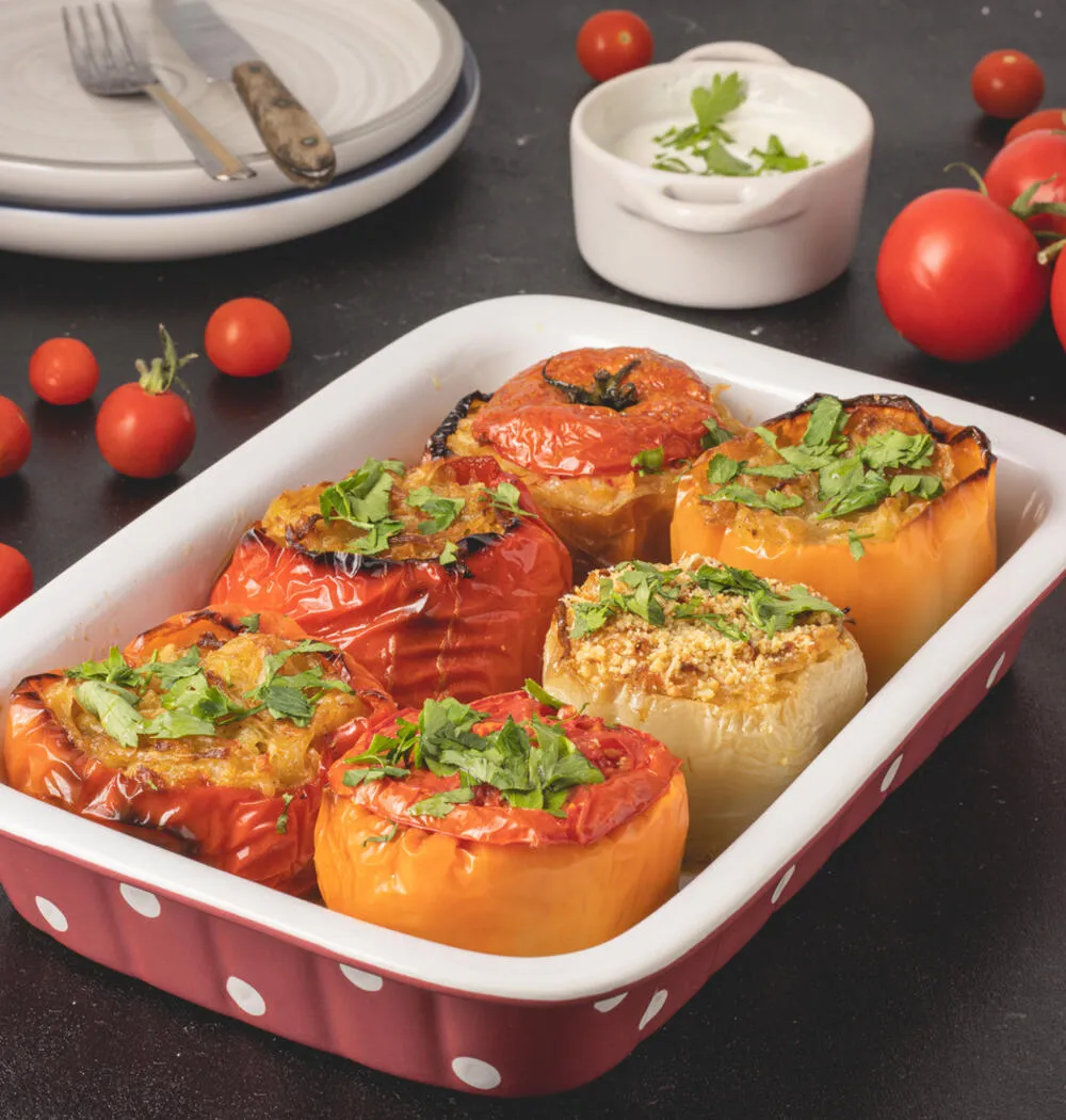 Recept za posne punjene paprike