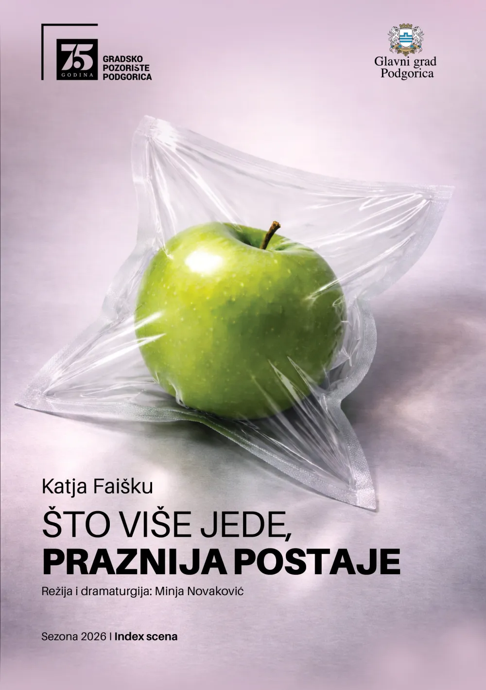 Premijera Index scene i komada "&Scaron;to vi&scaron;e jede, praznija postaje"