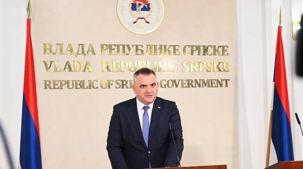 Savo Minić podnio ostavku na mjesto premijera Republike Srpske