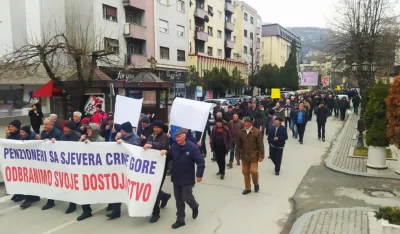 Pokret penzionera Crne Gore poziva na protest 23. marta: Nećemo dozvoliti da nas bilo ko ponižava