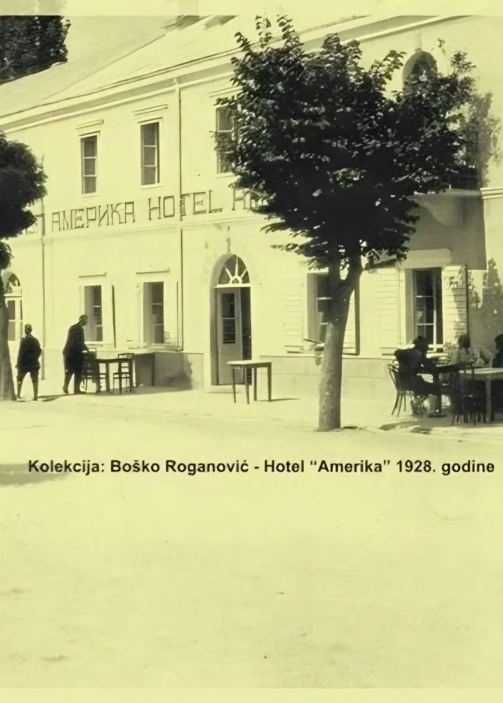 Tragom izblijedjelih slova: Olju&scaron;tena fasada otkrila zaboravljenu istoriju prvog nik&scaron;ićkog hotela