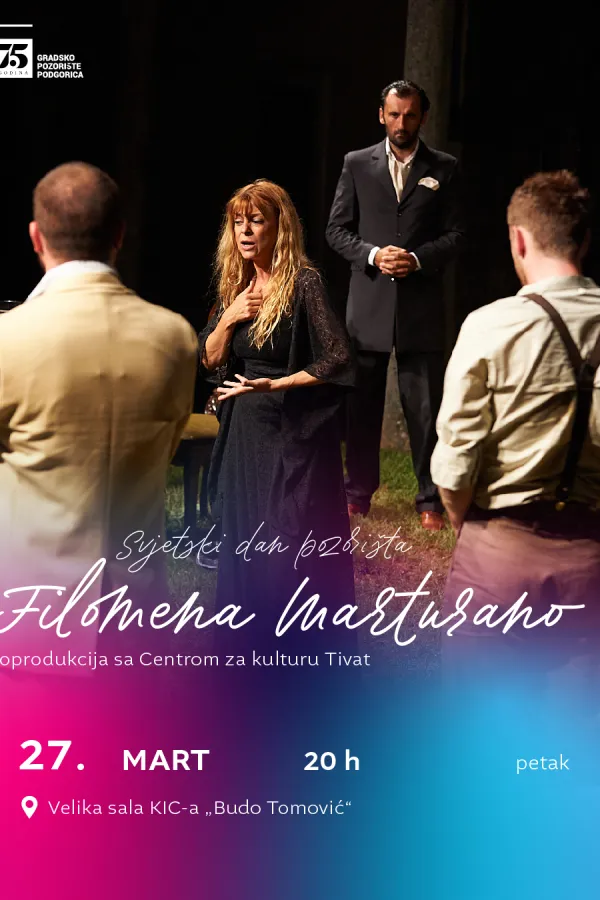 "Filomena" za Svjetski dan pozori&scaron;ta