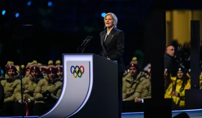 Kristi Koventri, predsjednika Međunarodnog olimpijskog komiteta