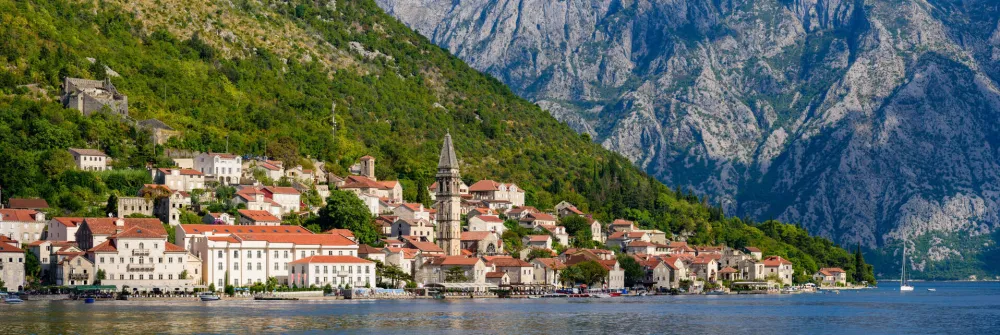 Panorasma Perasta, Montenegro