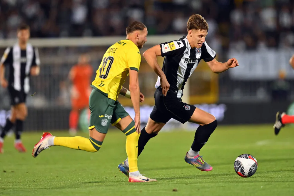 Strijelac za Partizan: Ognjen Ugre&scaron;ić