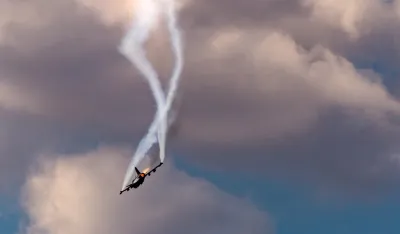 Sudar dva borbena aviona američke avijacije