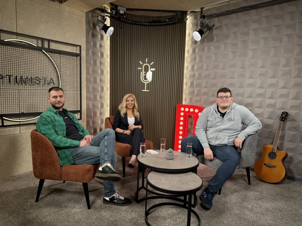 Goran Vinčić Vinča gost emisije "Optimista"