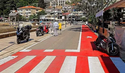 CRVENO NA PJENI OD MORA: Da li je ulcinjski Pristan dobio pješačku zonu ili pistu za Formulu 1?