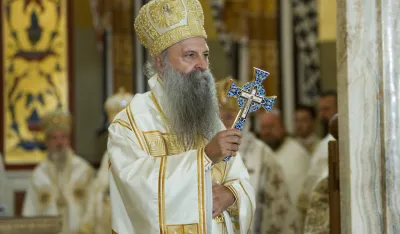 Patrijarh Porfirije u Podgorici, služi se Sveta patrijara&scaron;ka liturgija