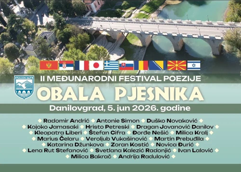 Obala pjesnika na obali Zete