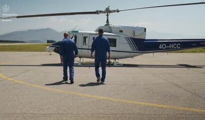 Helikopter MUP-a prinudno sletio kod Gusinja zbog tehničkog kvara, nema povrijeđenih